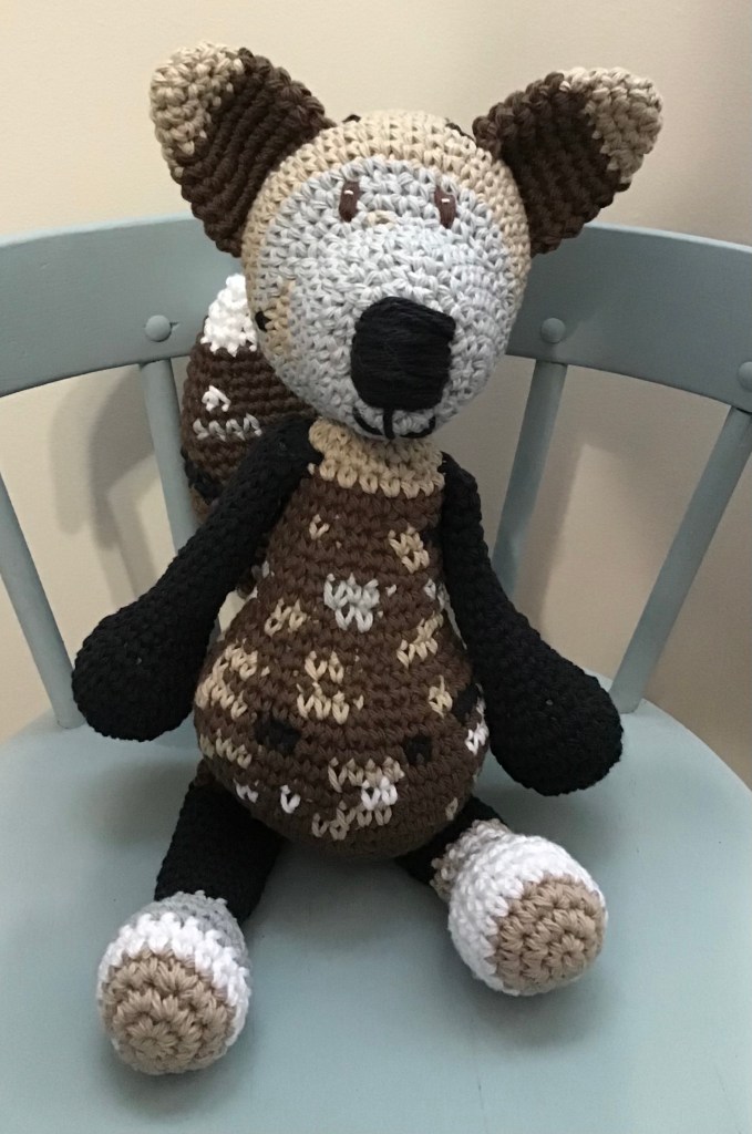 Large Brown fox stuffie