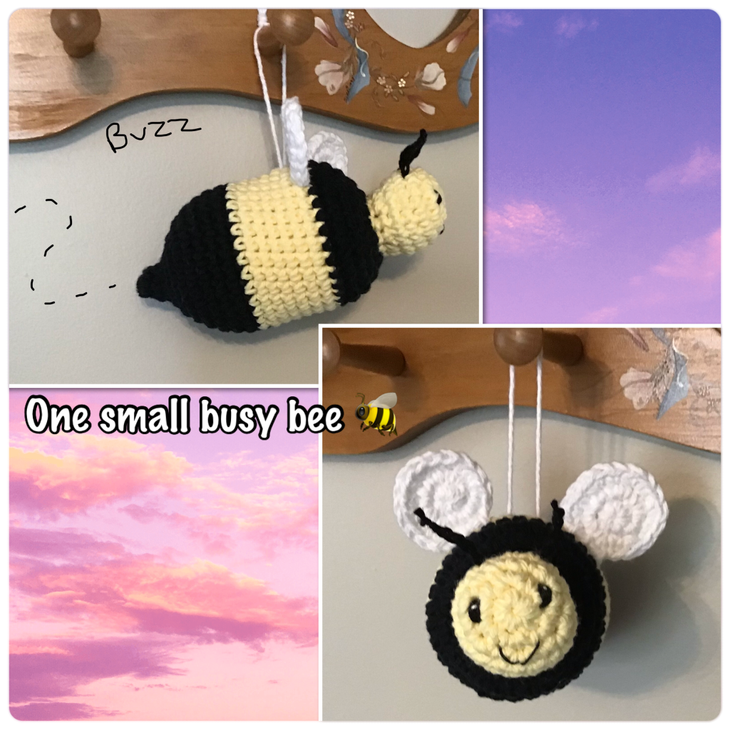 Small bee stuffie