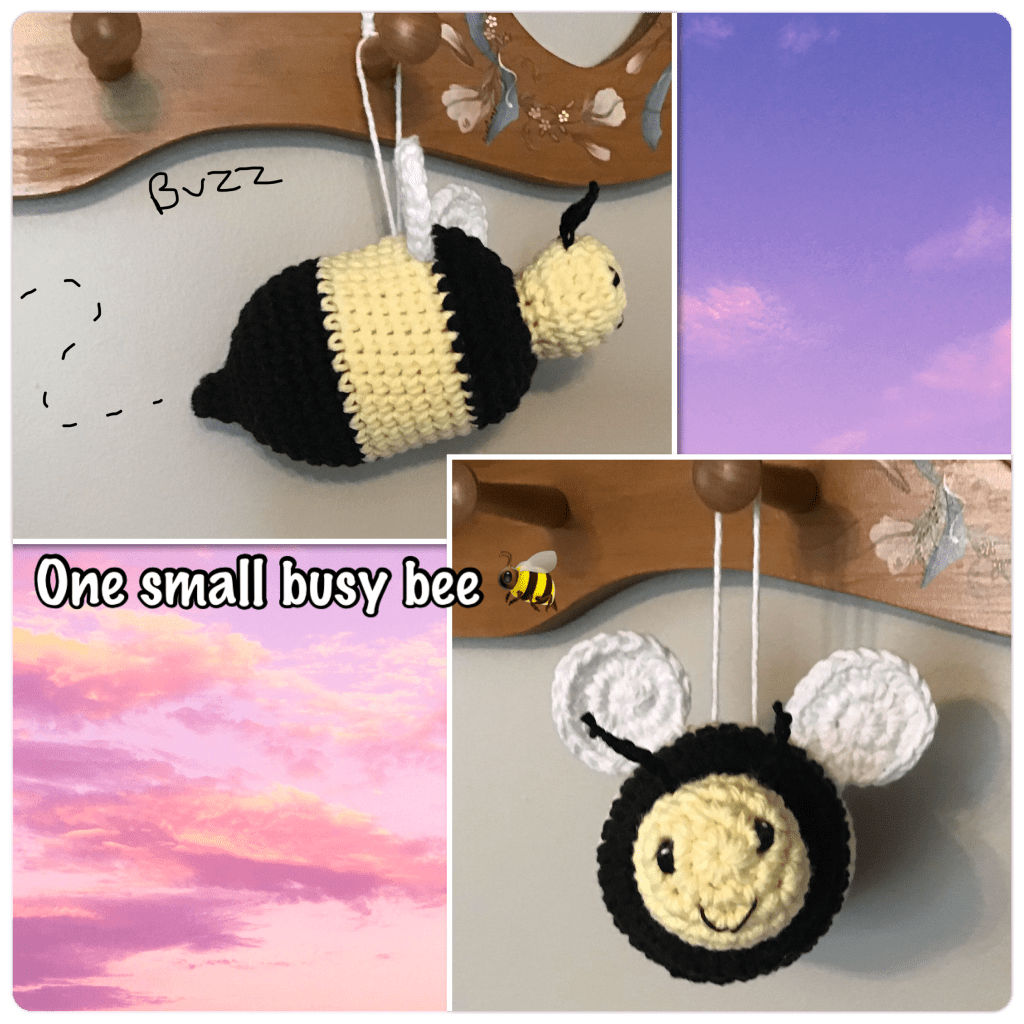 Small bee stuffie