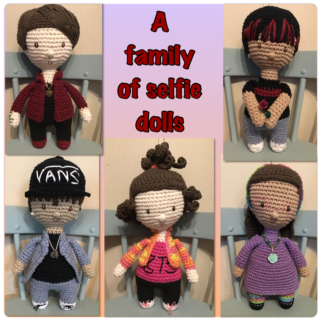 Another special order of selfie dolls